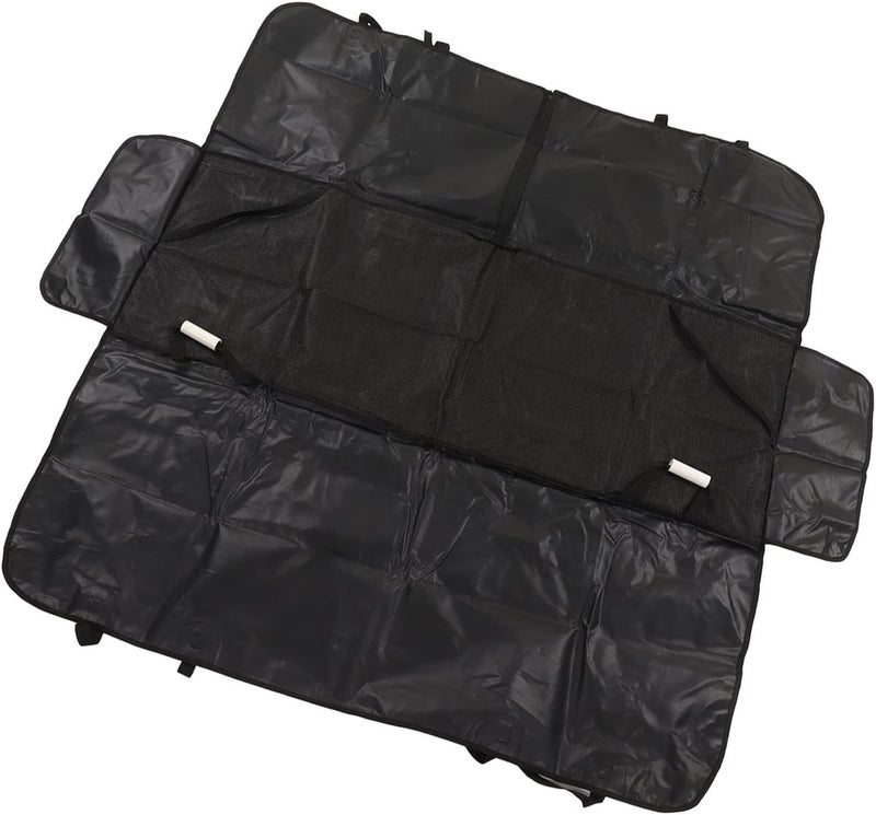 Backseat Dog Cover, Car Backseat Pet Hammock Made of Oxford Cloth with Non - Slip Bottom for SUVs Trucks, Single Layer Dog Car Mat Extender for Pets - Image 2