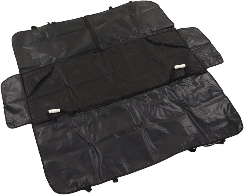 Backseat Dog Cover, Car Backseat Pet Hammock Made of Oxford Cloth with Non - Slip Bottom for SUVs Trucks, Single Layer Dog Car Mat Extender for Pets - Image 5