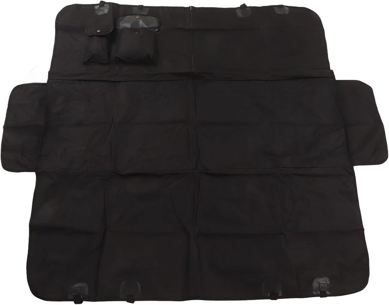 Backseat Dog Cover, Car Backseat Pet Hammock Made of Oxford Cloth with Non - Slip Bottom for SUVs Trucks, Single Layer Dog Car Mat Extender for Pets - Image 1
