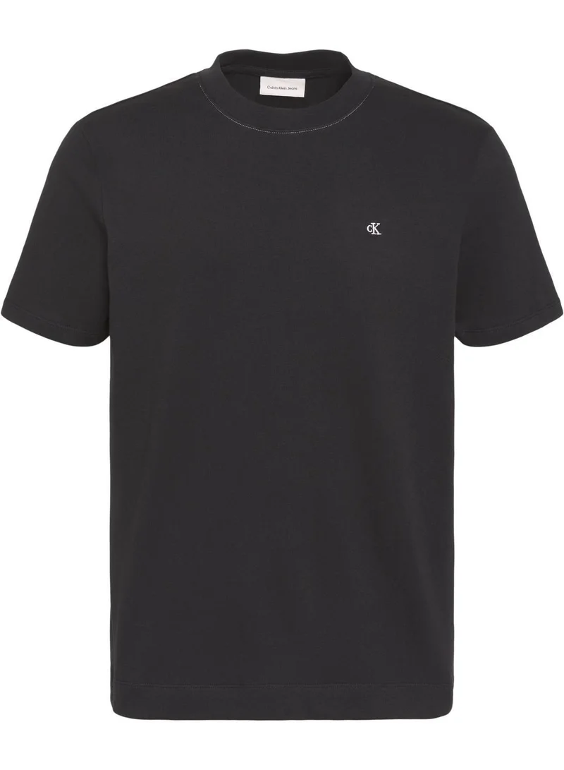CALVIN KLEIN Black Crewneck T-Shirt for Men | Best Price UAE