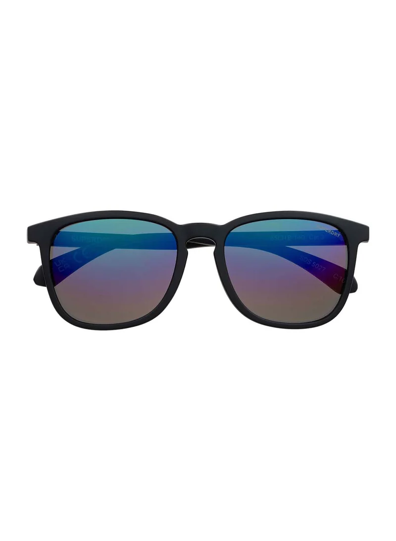 Superdry 5027 Full-Rim Square UV Protection Sunglasses - Black