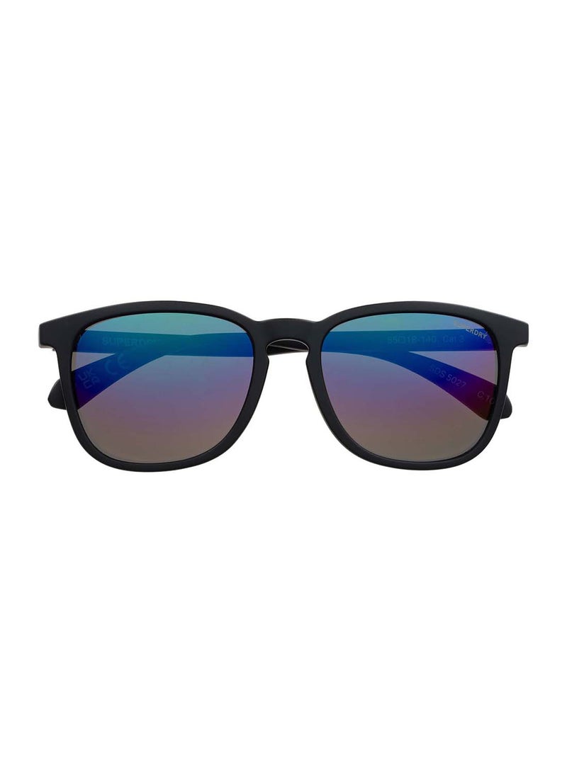 Superdry 5027 Full-Rim Square UV Protection Sunglasses - Black - Image 2