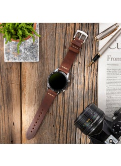 Vagave Genuine Leather Band 20MM 22MM 24MM Fossil Diesel Lacoste Casio Armani Tissot Nacar Classic Watch Band Leather Strap  - Image 4