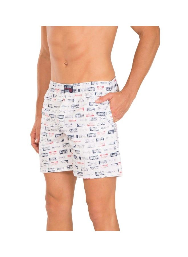 JOCKEY - Jockey US57 Men Super Combed Mercerized Cotton Woven Printed Boxer Shorts with Side Pockets - Image 1