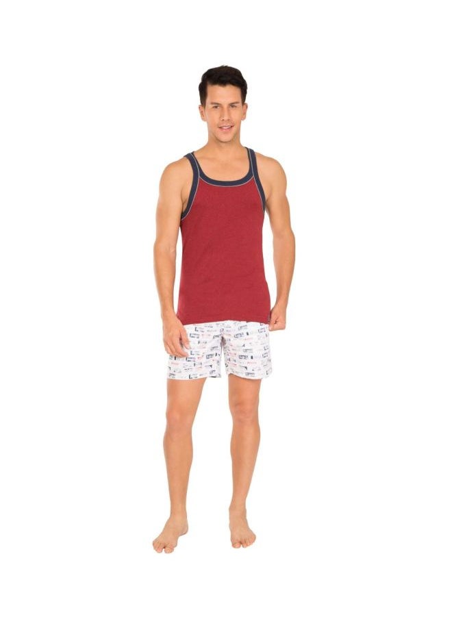 JOCKEY - Jockey US57 Men Super Combed Mercerized Cotton Woven Printed Boxer Shorts with Side Pockets - Image 1