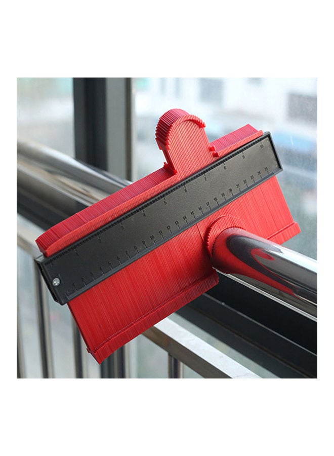 NIBEMINENT 10 inch Irregular Profile Gauge Red/Black  - Image 2