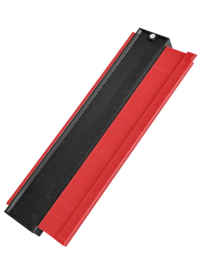 NIBEMINENT 10 inch Irregular Profile Gauge Red/Black  - Image 1