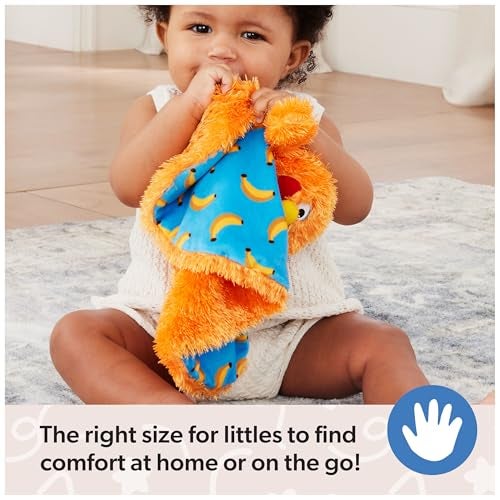 Ms. Rachel Official Herbie Huggable Lovey, Double Sided, Machine Washable Security Blankets for Babies Ages 3 Months to 1+ - Image 4