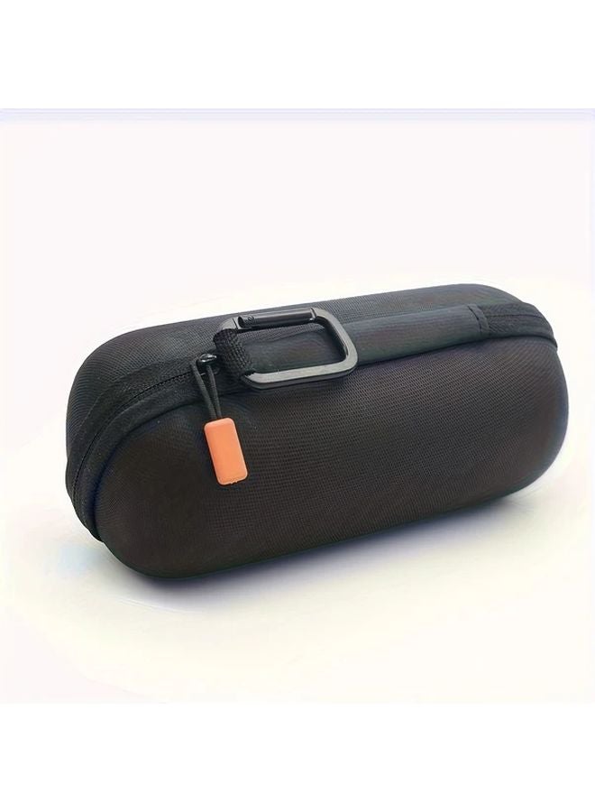 Black EVA Storage Case Compatible with JBL Flip 7 6 5 4 3 Portable Outdoor Bag - Image 1