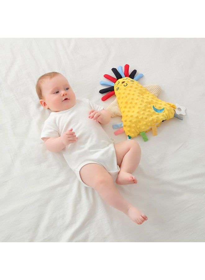 Soothing Bean Towel Baby Plush Toy Sleeping Aid Comforter Doll Toy For Infants And Toddlers Soft 3D Bean Flannel From Wenzhou-Color:Little Rabbit (Doll)