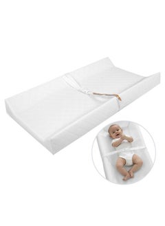 XiuWoo Baby Changing Pad with Seat Belt Portable Compression Waterproof Nursing Changing Table Baby Massage Touch Pad 80x40x10cm  - Image 1