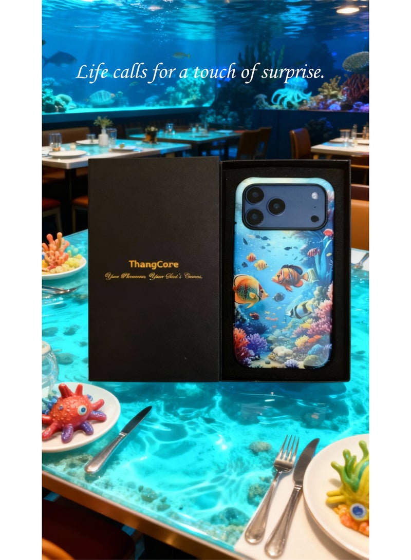 ThangCore Iphone17-Promax，3 in 1 PBT + TPU Overmolding Magnetic Creative Design Phone Case - Image 2