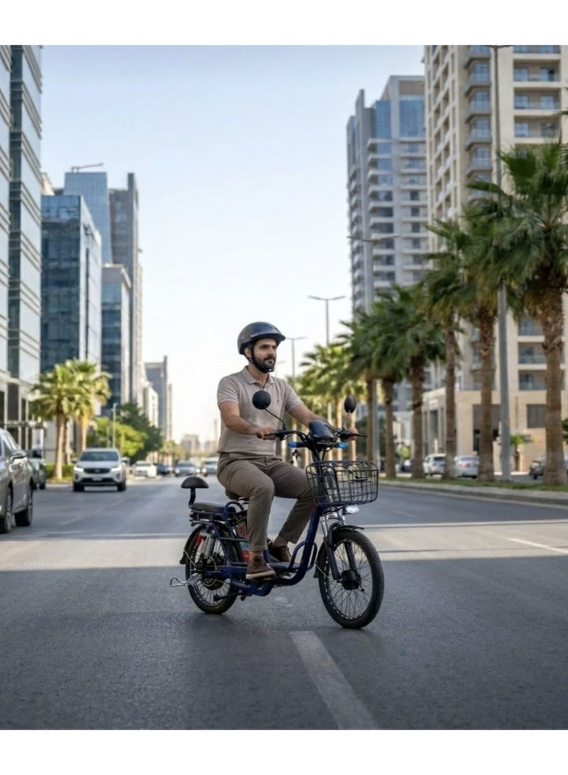 Electric bicycle - 1000W motor, 60V battery, 22-inch size, NFC technology and speaker - Image 4