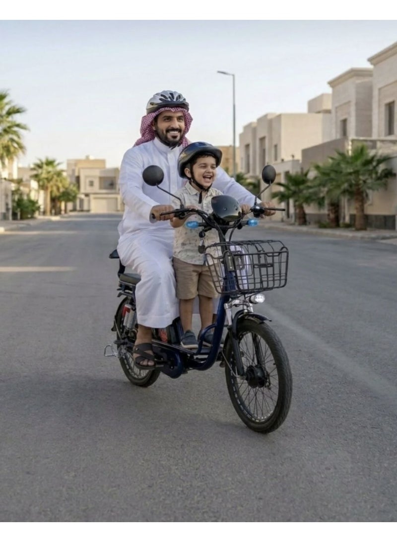 Electric bicycle - 1000W motor, 60V battery, 22-inch size, NFC technology and speaker - Image 2