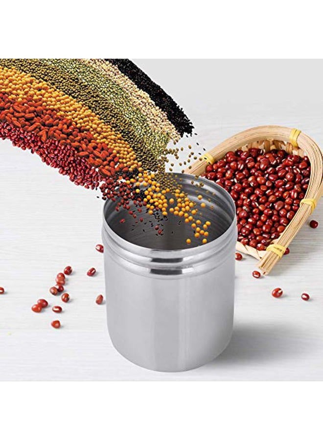 YOSOO 304 Stainless Steel Sealed Food Storage Jar Portable Tea Coffee Beans Container Easy for Travel Outdoor and Camping(275ml) - Image 5