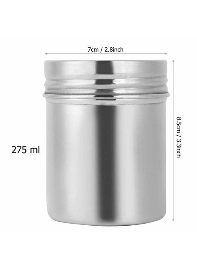 YOSOO 304 Stainless Steel Sealed Food Storage Jar Portable Tea Coffee Beans Container Easy for Travel Outdoor and Camping(275ml) - Image 2