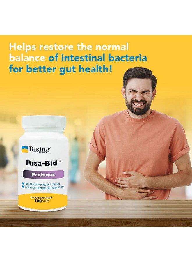 Rising Pharma - Risa-Bid Caplets - Probiotic Dietary Supplements - 100 caplets - Image 4