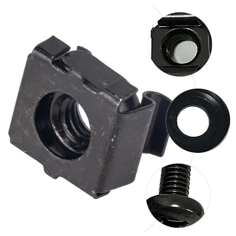 Cabinet Mounting Screws Assorted Kit With Square Hole Hardware Washers And Nuts - Image 3