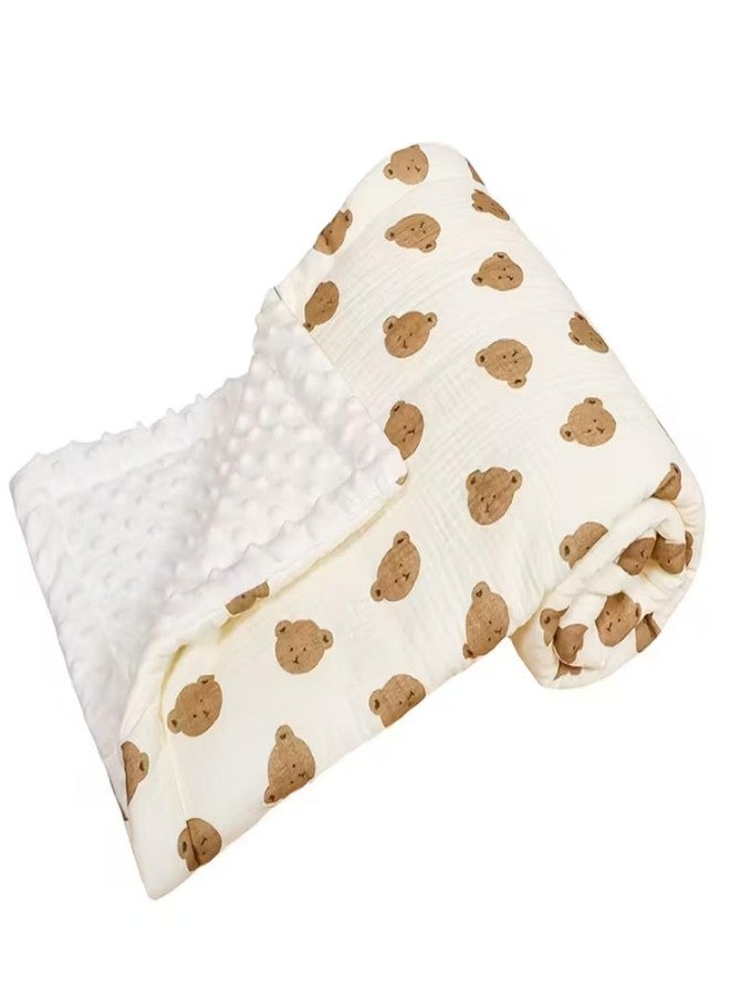 MINI MAVIN Milestone Blanket for Baby | Super Soft Polar Fleece Thin AC Blanket | Newborn Baby Gift Set | Swaddle wrap | Pram Cover | 9 Milestone Cards ((Giftset_Pillow+Blanket)) - Image 3