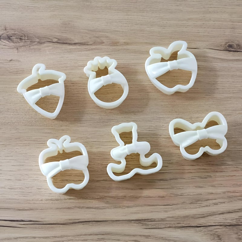 Animal Cookie Cutters - Set of 6 Unique Shapes for Decorating Cookies and Cakes, Non-Toxic, Colorful, Perfect for Kids' Parties and Holiday Baking - Image 4