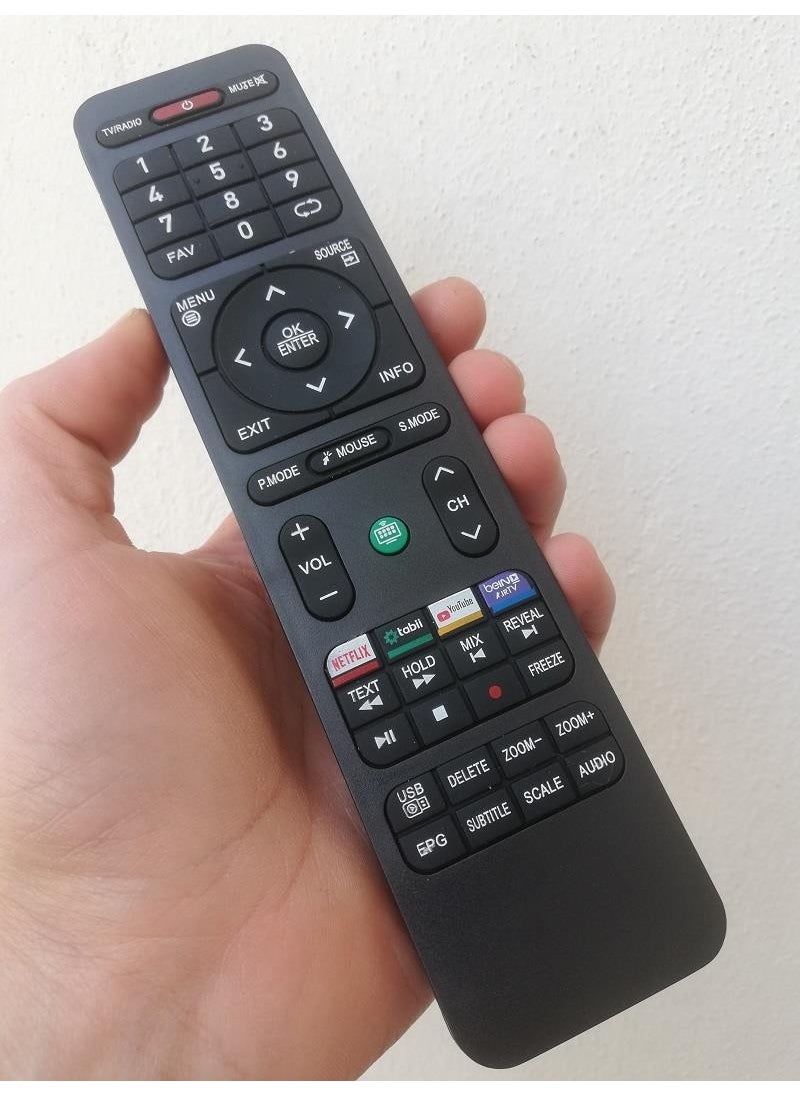 Tayfun Saba 42 Sb 6000F Compatible Android Smart TV Remote Control  - Image 2