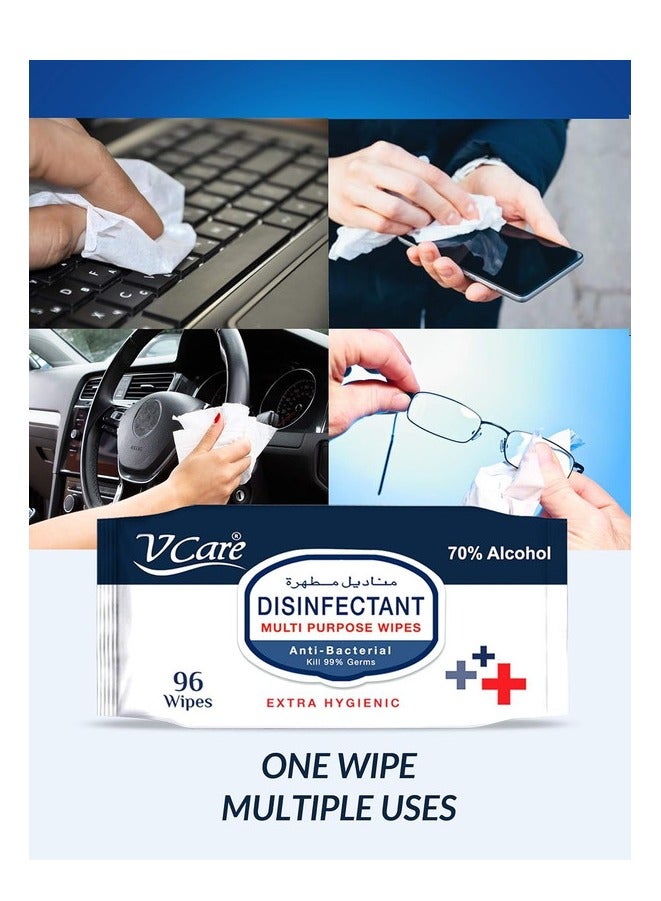 VCare مناديل مطهرة متعددة الاستخدامات - Image 3