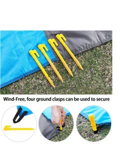 Pocket Picnic Mat, Sandproof Lightweight Pocket Camping Tarp, 210*200cm Foldable & Fits into Small Bag, Water Resistant Washable Quick Dry Compact Beach Mat for Outdoor Recreation - pzsku/Z0833D79ABB26C2F5389BZ/45/_/1729787662/71662052-82c3-4b67-8989-079b2b59903e