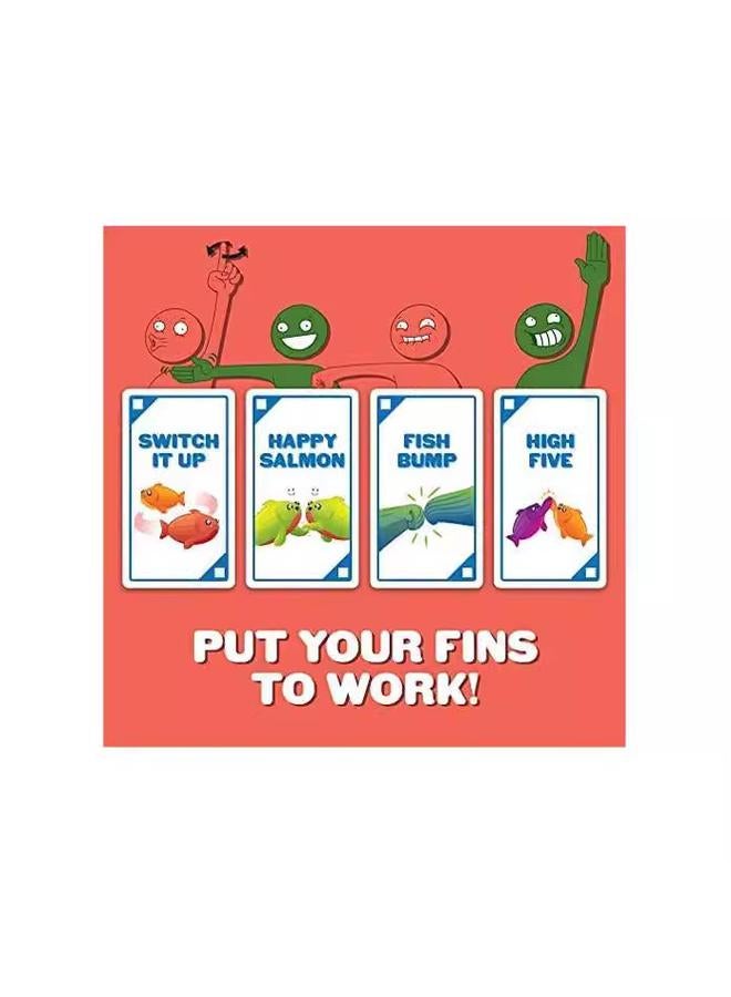 Bluejw Happy Salmon Family Party Game Card Bomb Cat Game Card - Image 4