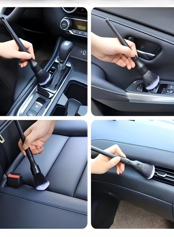 Car Interior Detail Brush, Soft Bristle Cleaning Brush, Dusting Brush, Car Interior Cleaning Tool, Car Detail Brush, Car Dashboard Dusting Brush - Image 5