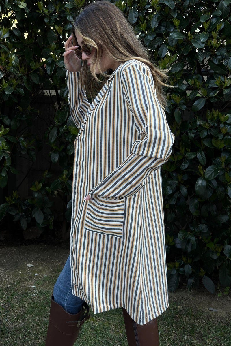 Weshaya Jacket Women Yellow-Ecru - Image 5