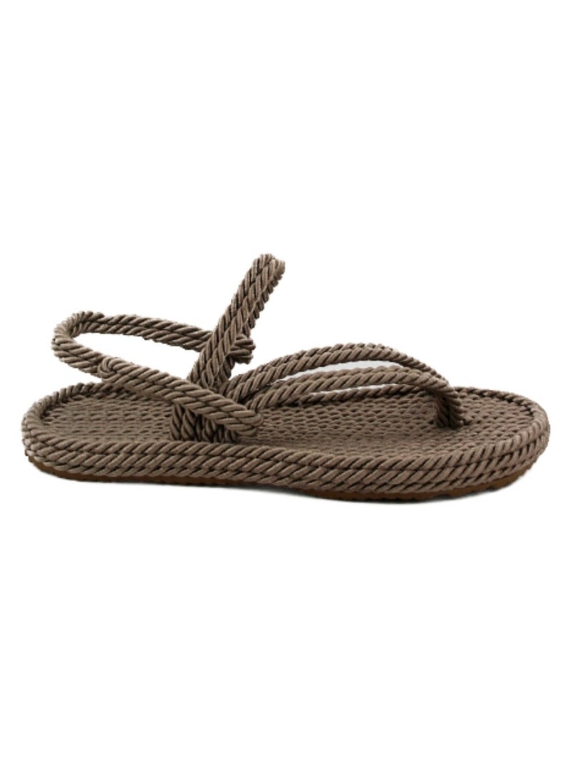Mumka Rope Sandals Crossed-out - Sand - Image 1