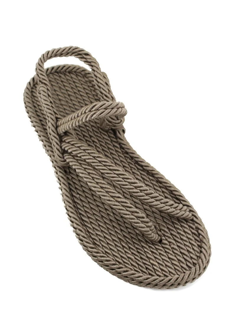 Mumka Rope Sandals Crossed-out - Sand