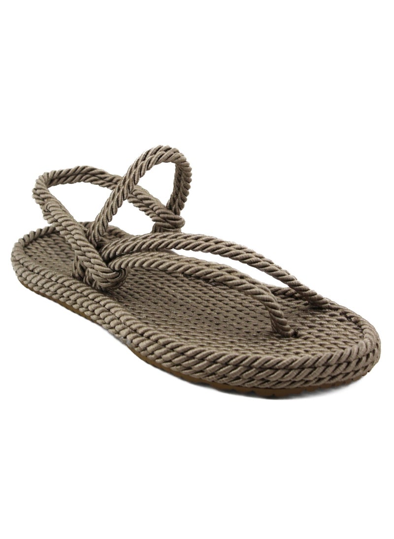 Mumka Rope Sandals Crossed-out - Sand - Image 2