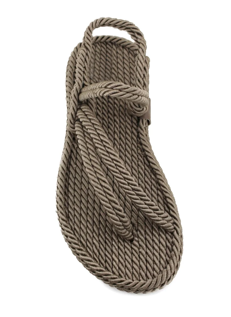 Mumka Rope Sandals Crossed-out - Sand