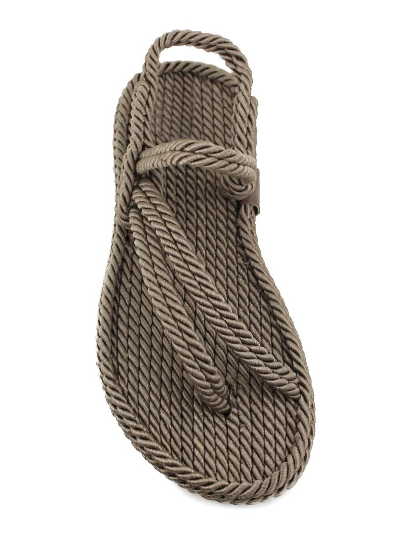 Mumka Rope Sandals Crossed-out - Sand - Image 3