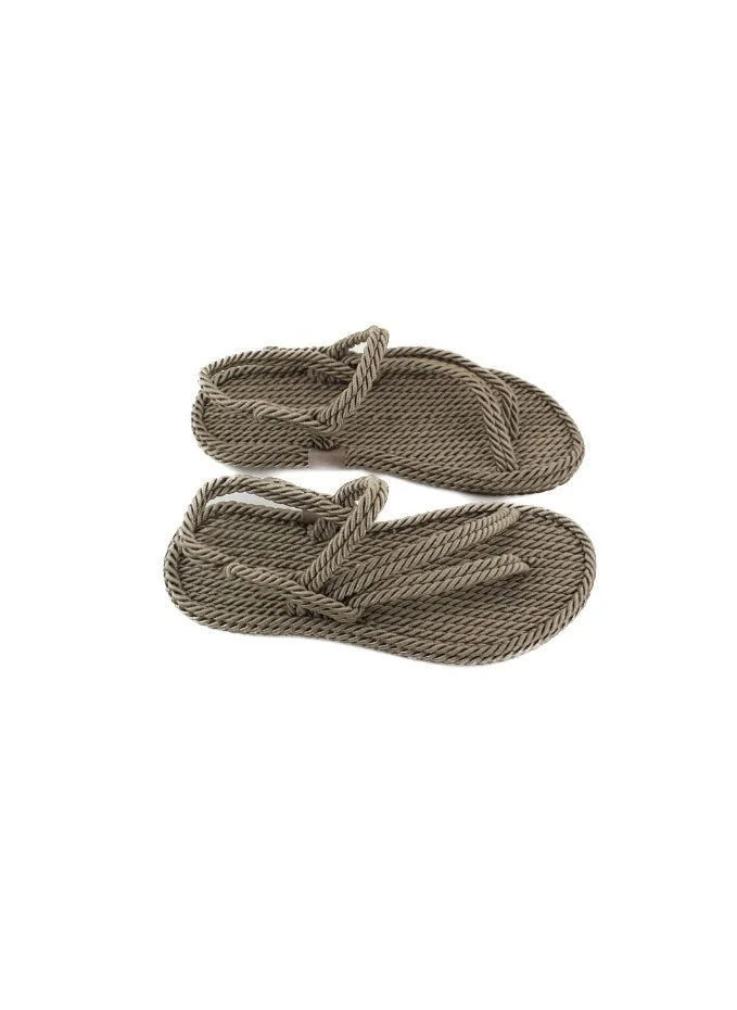 Mumka Rope Sandals Crossed-out - Sand