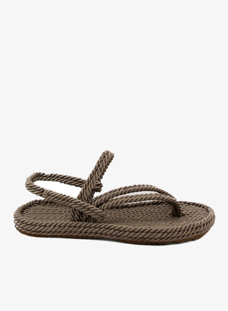 Mumka Rope Sandals Crossed-out - Sand - Image 1