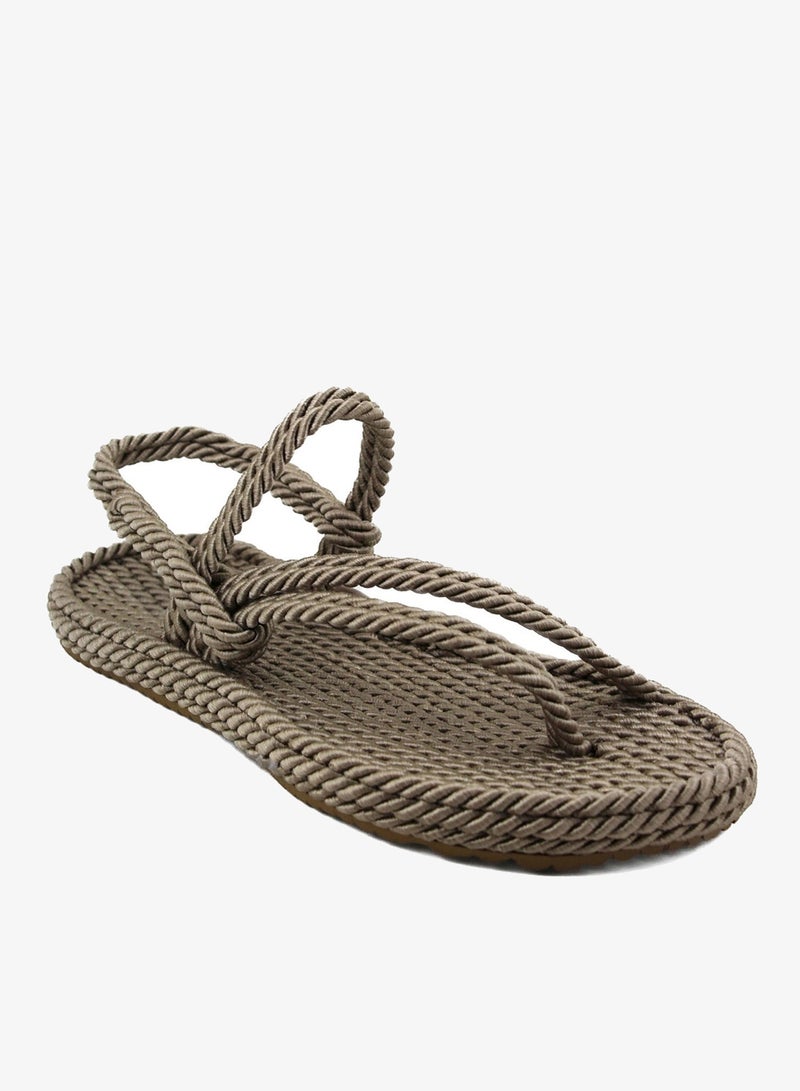 Mumka Rope Sandals Crossed-out - Sand - Image 2