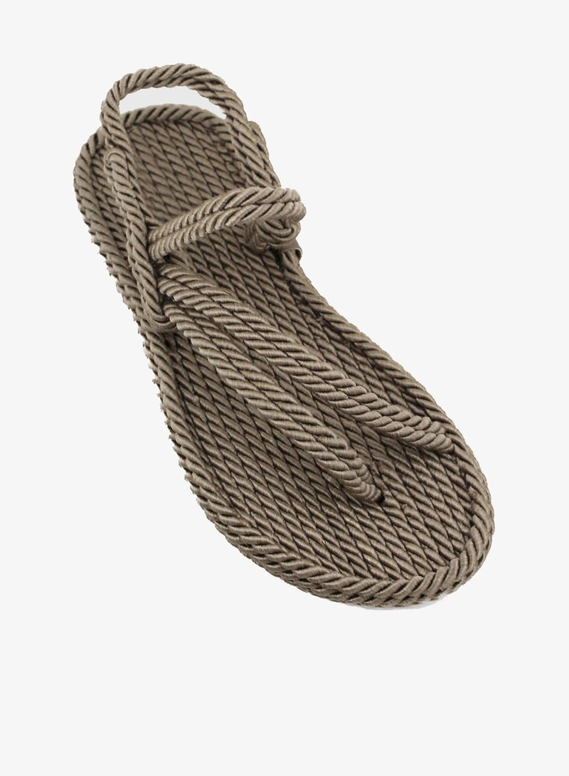Mumka Rope Sandals Crossed-out - Sand - Image 4