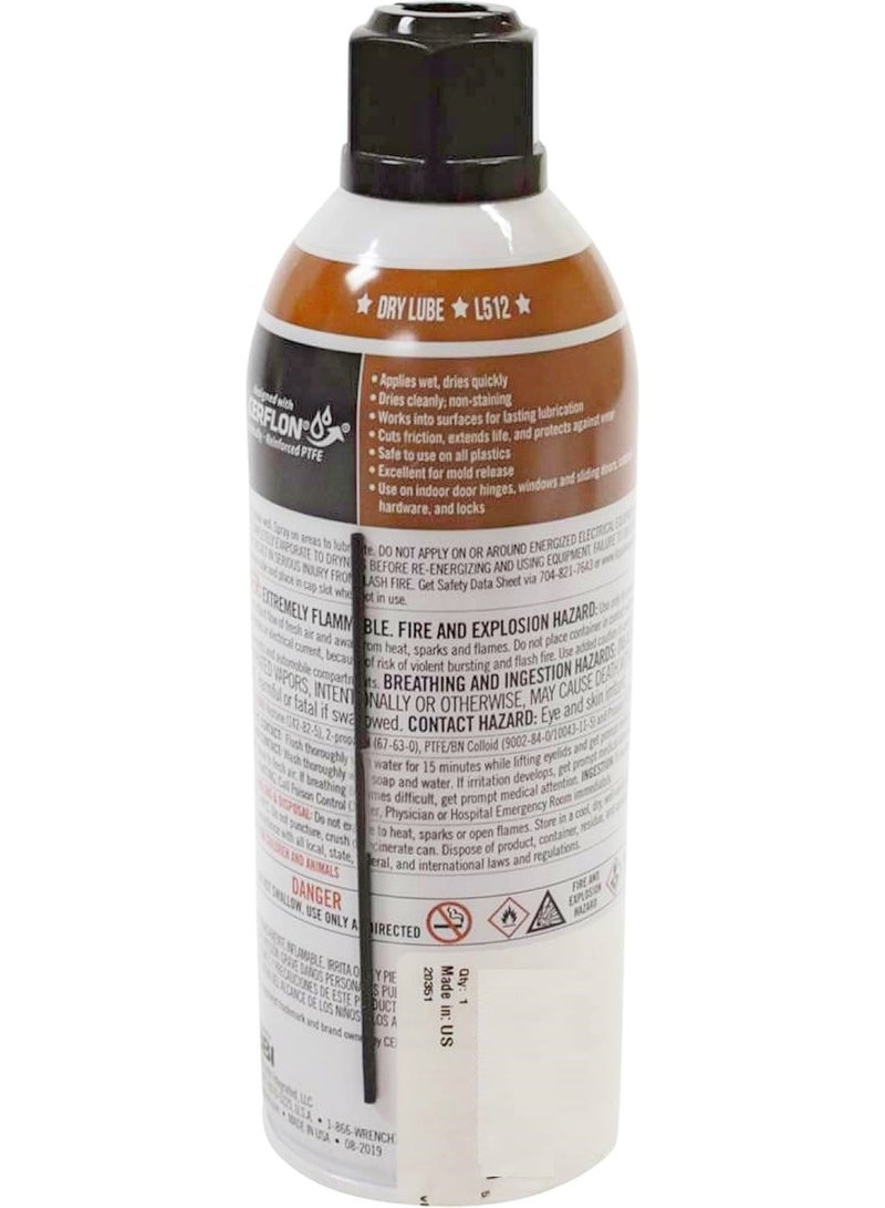 LIQUID WRENCH Dry Lubricant Resists Dust And Dirt And Leaves No Oily Residue 311G - Image 2