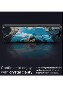 Spigen 2-Piece Glastr EZ Fit Premium Tempered Glass with Auto Align Technology Screen Protector for Apple iPhone 13/13 Pro 6.1 Inch  - Image 3