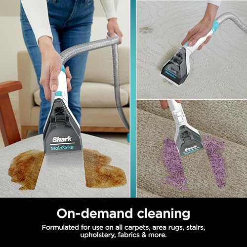 Shark StainStriker Pro Bundle for All Shark StainStriker Portable Cleaners, for Carpets & Area Rugs, Instantly Eliminates Odors, 32oz OXY Multiplier and 16oz Deep Clean Pro, PXCMBUNDLE - Image 5