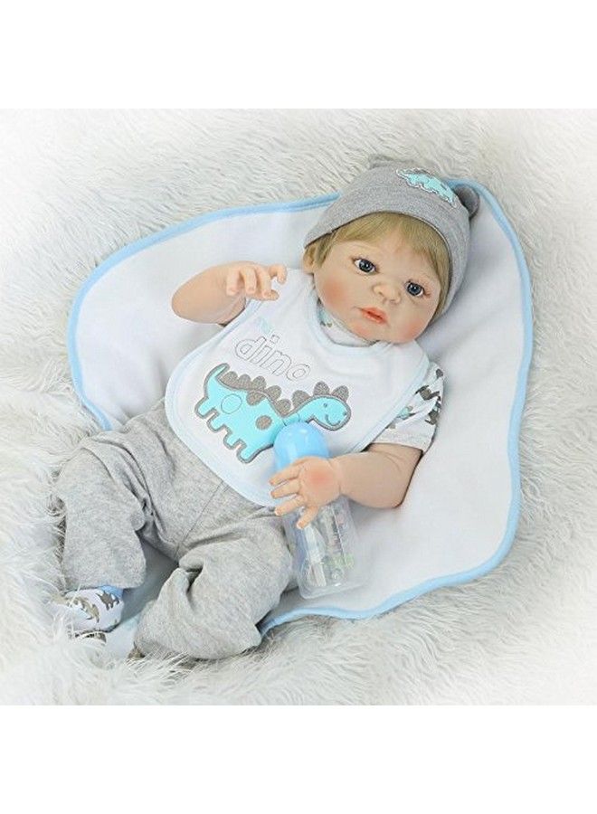 Pedolltree Reborn Baby Dolls Clothes Boy 2022 Inch Reborn Doll Clothing Outfits Accessories 5 Pcs Sets - Image 4