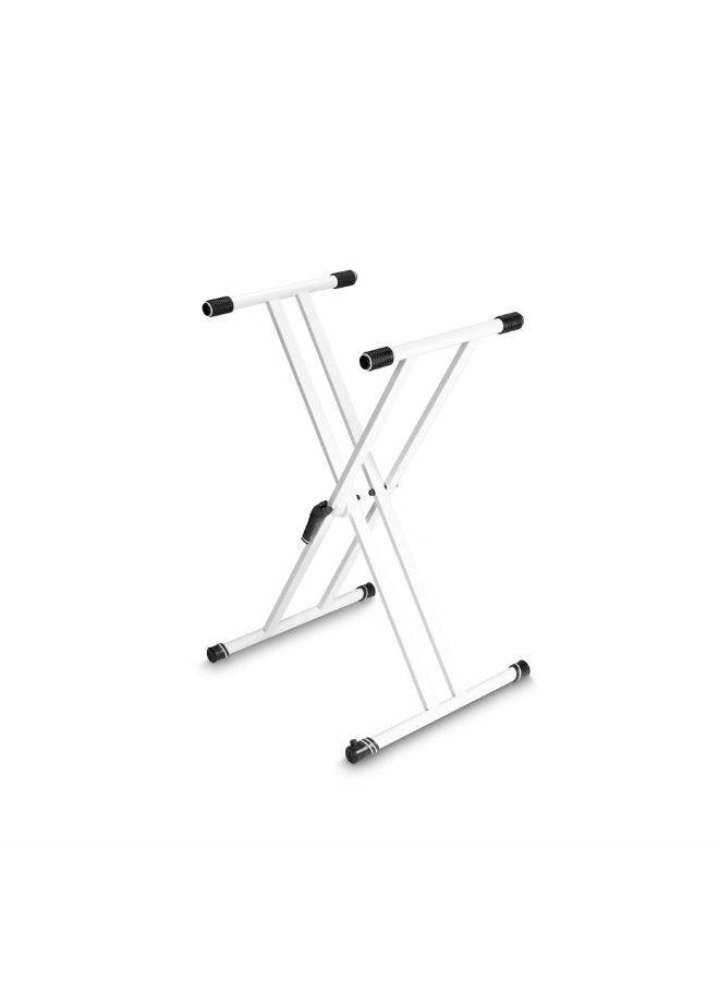 Gravity KSX 2 W Keyboard Stand X-Form, Double, White - Image 1