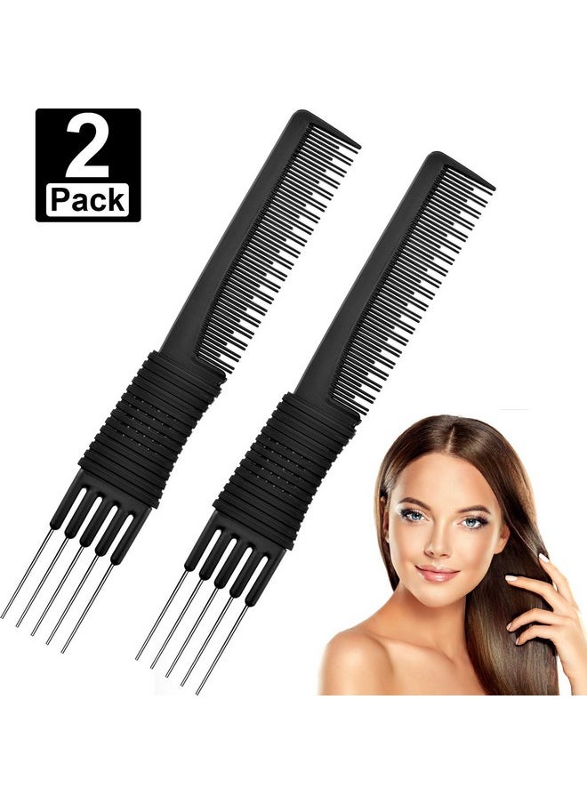 2 Pack Tail Combs Black Carbon Fiber Teasing Combs Rat Tail Lifting Combs Styling Combs For Hair Salon Or Home Supplies(Lift Combs) - pzsku/Z083442915DD0D03033AAZ/45/_/1719075666/7f63e2e4-b5a2-4ab1-b07f-103ca2b13550