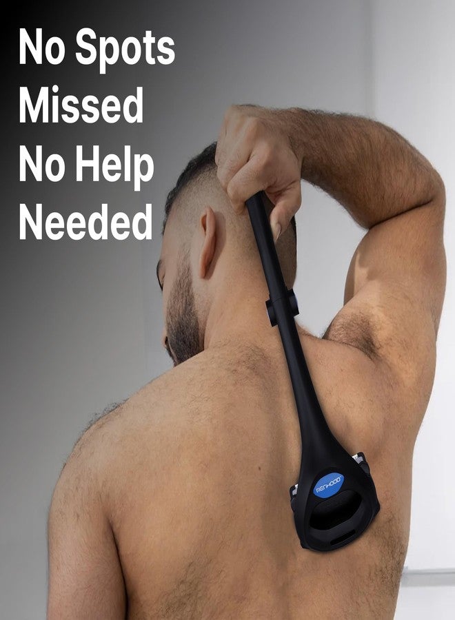 MENHOOD Back Shaver | Multi Purpose Full Body & Back Shaver For Men | Easy To Use | Foldable | Reusable Shaving Razors | Hair Removal | Wet or Dry Shaving - Image 5