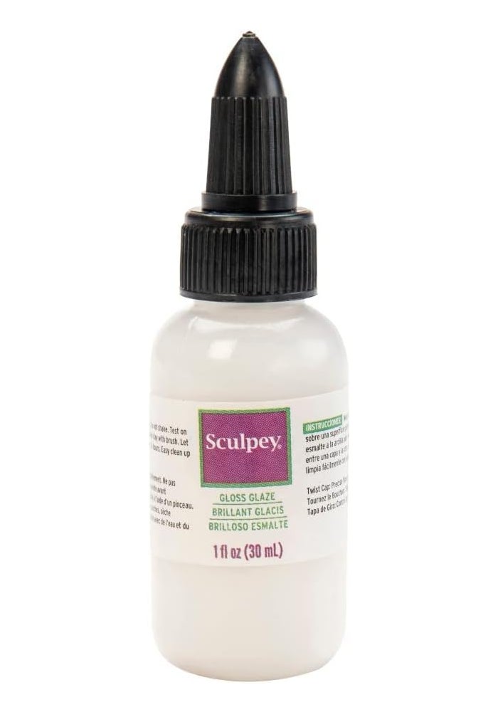 Polyform Sculpey Glossy Glaze, 30 ml - Enhance Your Polymer Clay Creations - Image 4