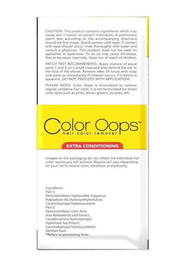 Color Oops Hair Color Remover Extra Conditioning 4oz. (Pack of 2) - Image 3