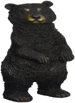 Design Toscano Black Bear Statue Standing, Multicolored