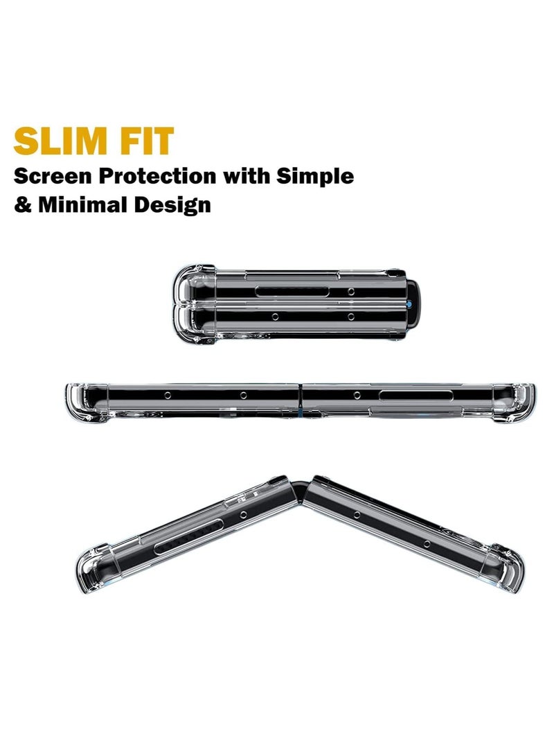 MIGOFAST Samsung Galaxy Z Fold 4 Clear Case Hard PC Back & Soft TPU Bumper Transparent Protective Cover Shockproof Scratch Resistant Case for Samsung Galaxy Z Fold4 5G - Image 5